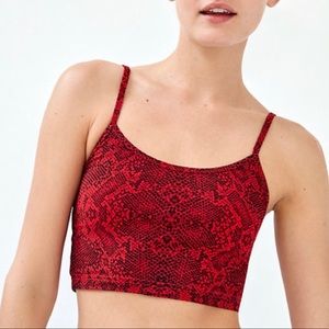 TNA snakeskin pattern tank